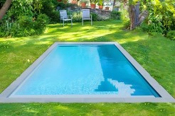 Mini piscine coque rectangulaire en kit Saint-Louis 